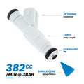Bosch 382cc/min EV6 Injector  PN: 0 280 155 868 ALL Sets are Flow Matched with a report