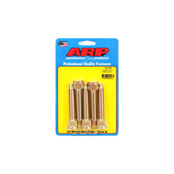 ARP 100-7705  WHEEL STUDS FITS CHRYSLER REAR 1/2"-20 3.125 UHL PK 5