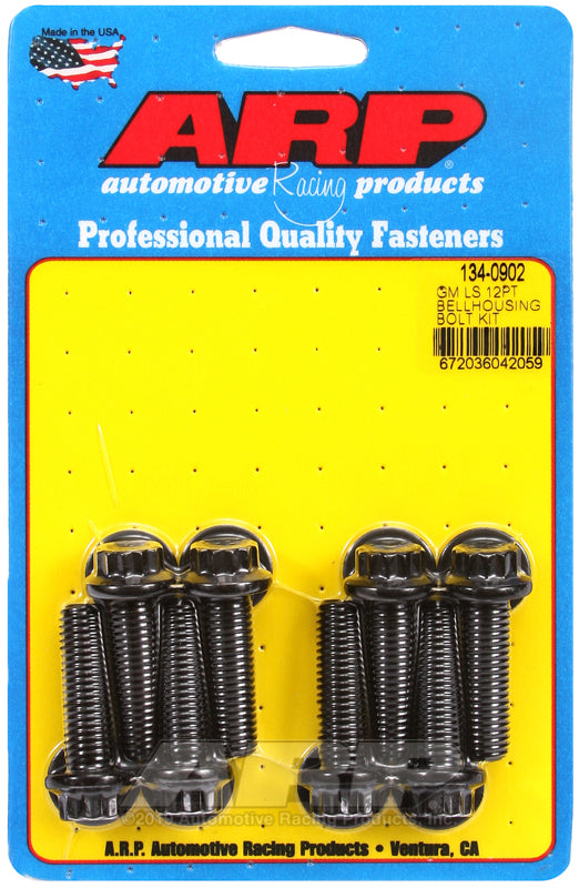 ARP 134-0902 - BELLHOUSING BOLTS FITS GEN 3 LS