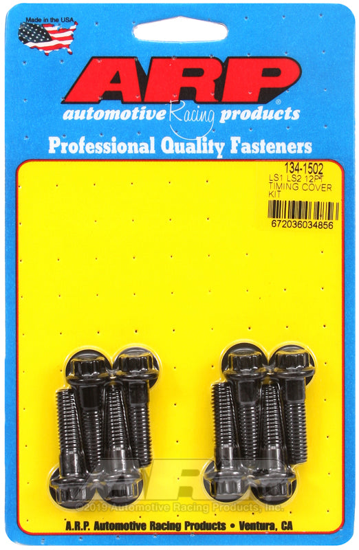 ARP 134-1502 TIMING COVER BOLT KIT FITS LS LS1/LS2/LS3 GEN III/IV