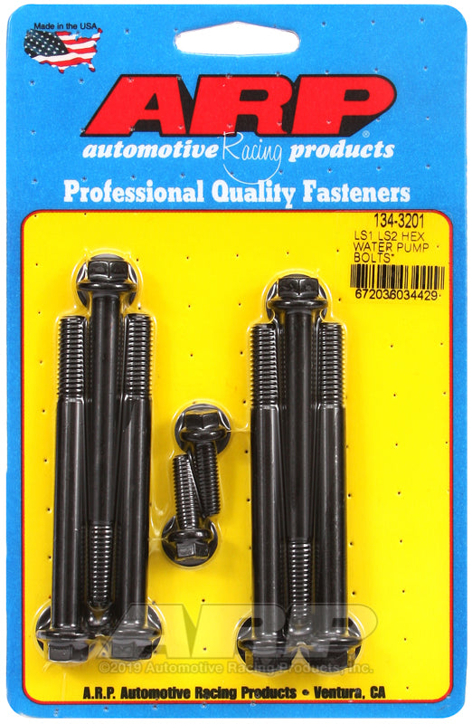 ARP 134-3201 LS water pump bolt kit