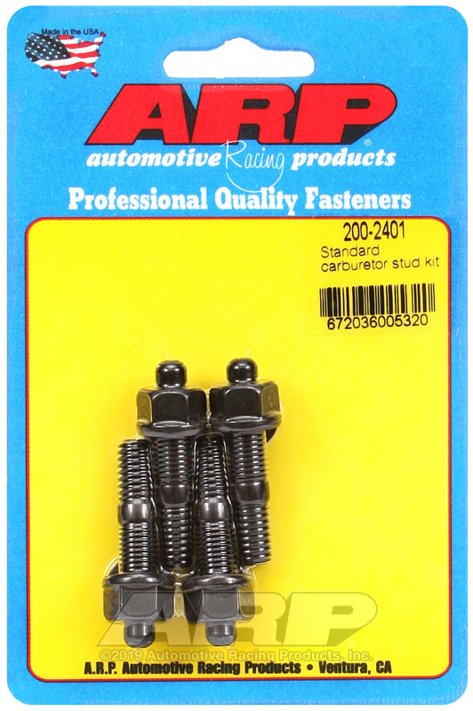 ARP Carburetor Studs ARP 200-2401 "NO SPACER" STUD KIT