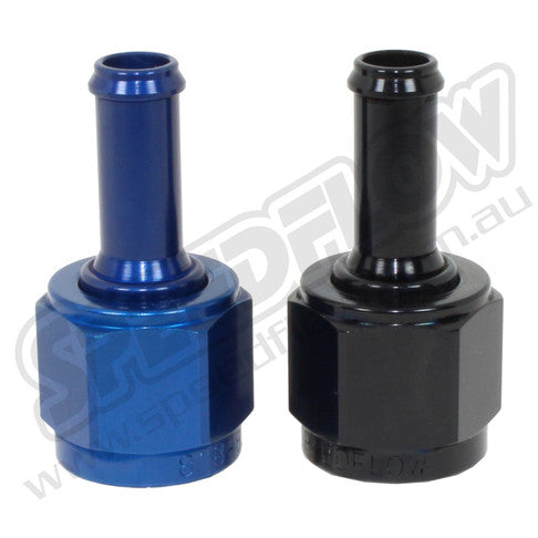 411 Series Straight Hose Ends "AN to push on hose"
