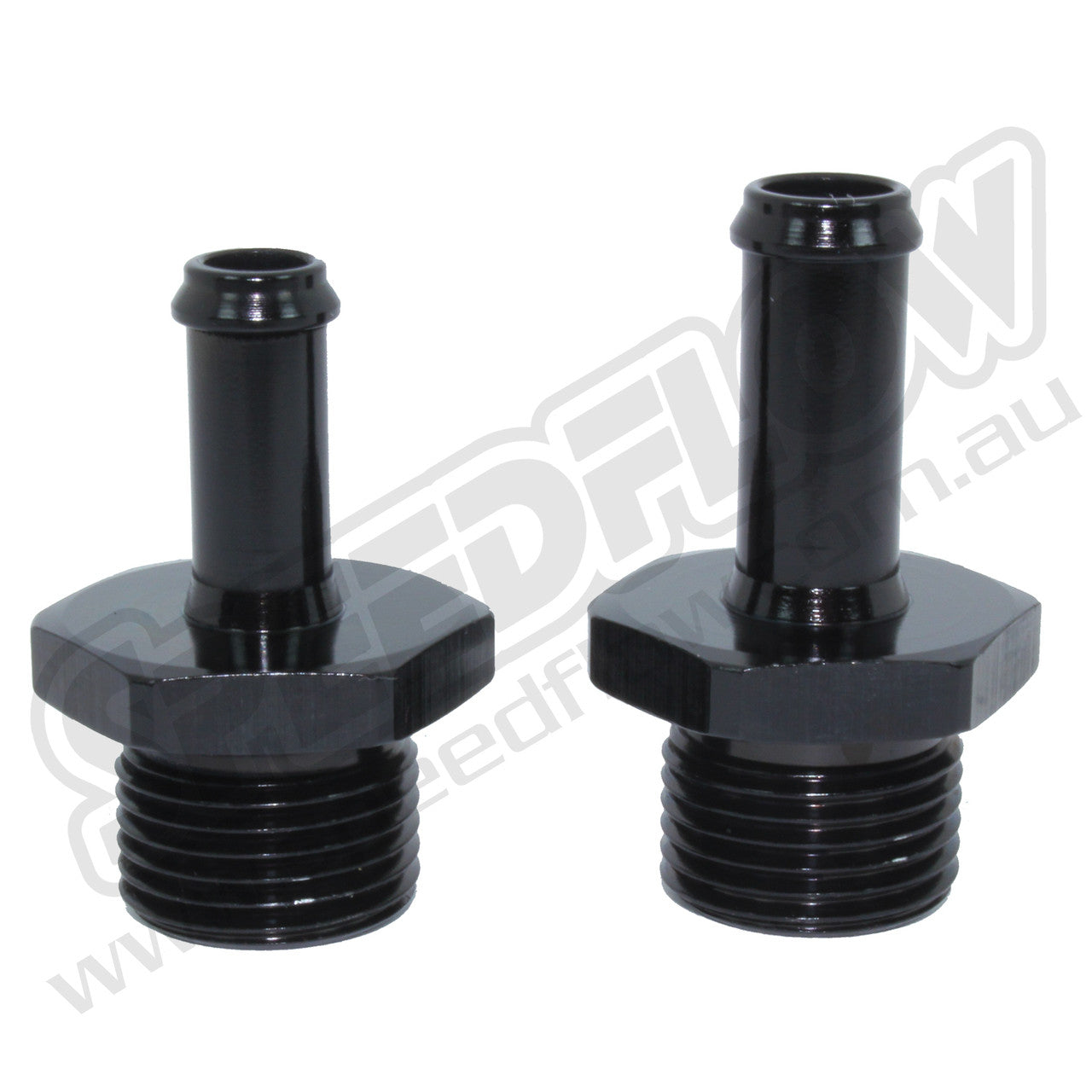 Bosch inline 200 fuel pump Inlet & Outlet Metric Male to Hose Tail