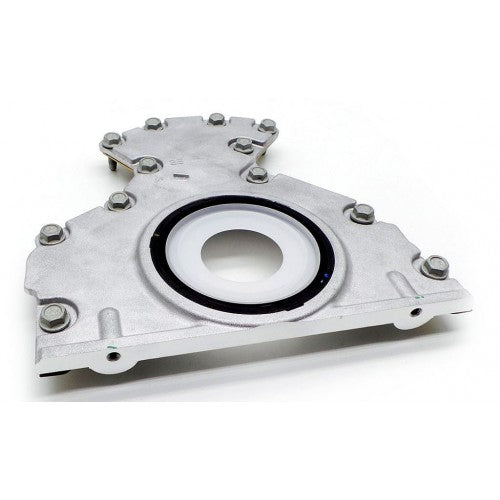 Genuine GM LS Rear Main Cover assembly with seal gasket and bolts