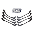9GM- 868 Ice Ignition 9mm Black cable pro leads "25mm Longer"