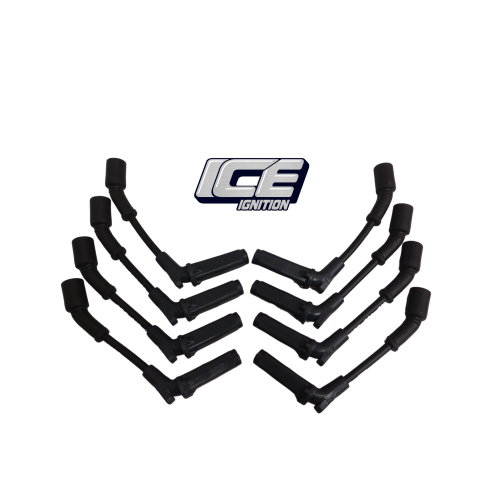 9GM- 829 Ice Ignition 9mm Black cable pro leads