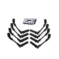 9GM- 829 Ice Ignition 9mm Black cable pro leads