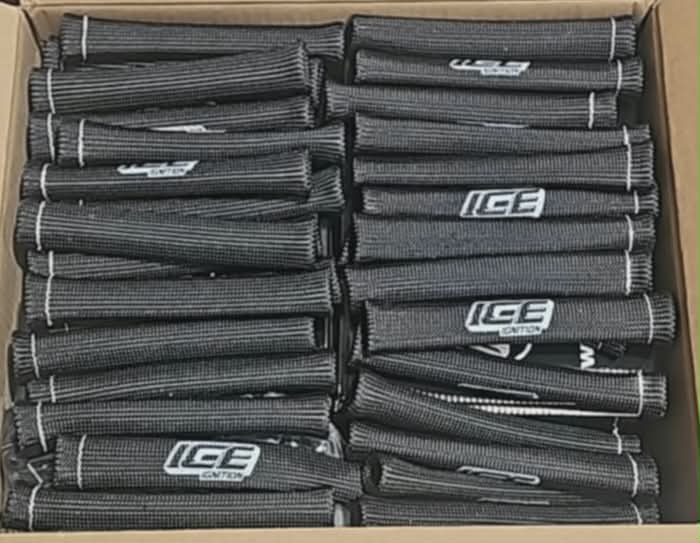 9GM- 868 Ice Ignition 9mm Black cable pro leads "25mm Longer"