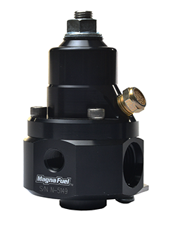 MagnaFuel Regulator EFI Street 700hp 2-PORT 1:1 REG MP-9925-B-BLK