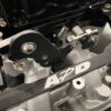 APD 4150 Throttle Cable Bracket Lokar cable - Black