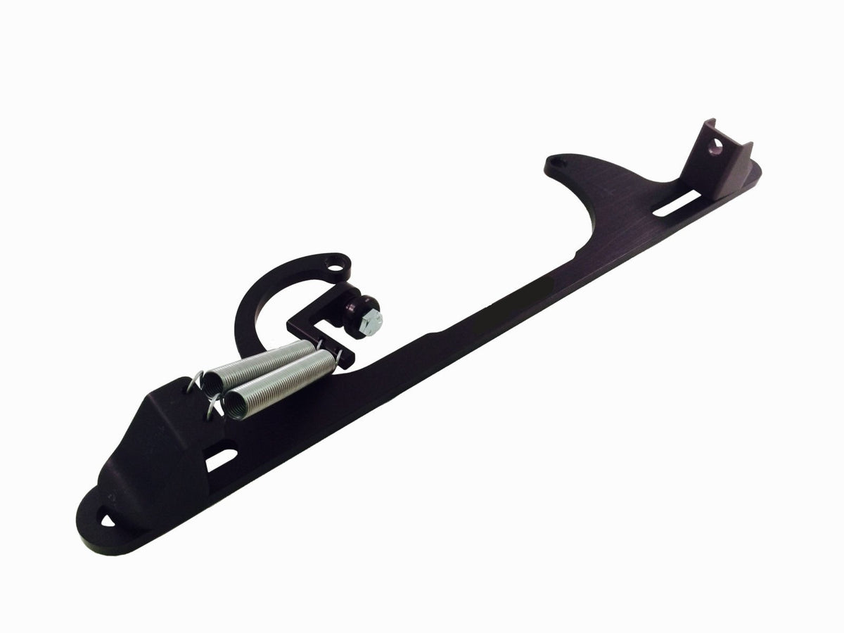 APD 4150 Throttle Cable Bracket Lokar cable - Black