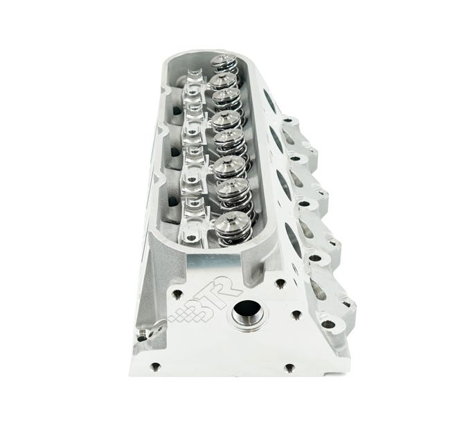 BTR CANTED VALVE LS CYLINDER HEAD - LS3 6 BOLT - CNC PORTED - ASSEMBLED - BTR-CVH3C-6A