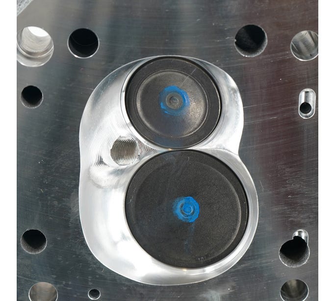 BTR CANTED VALVE LS CYLINDER HEAD - LS1 6 BOLT - CNC PORTED - ASSEMBLED - BTR-CVH1C-6A