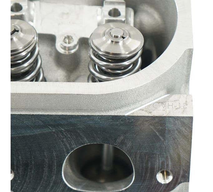 BTR CANTED VALVE LS CYLINDER HEAD - LS1 6 BOLT - CNC PORTED - ASSEMBLED - BTR-CVH1C-6A