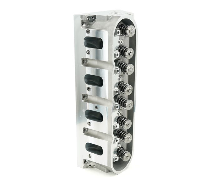 BTR CANTED VALVE LS CYLINDER HEAD - LS3 6 BOLT - CNC PORTED - ASSEMBLED - BTR-CVH3C-6A