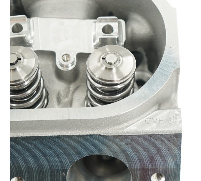 BTR CANTED VALVE LS CYLINDER HEAD - LS3 6 BOLT - CNC PORTED - ASSEMBLED - BTR-CVH3C-6A