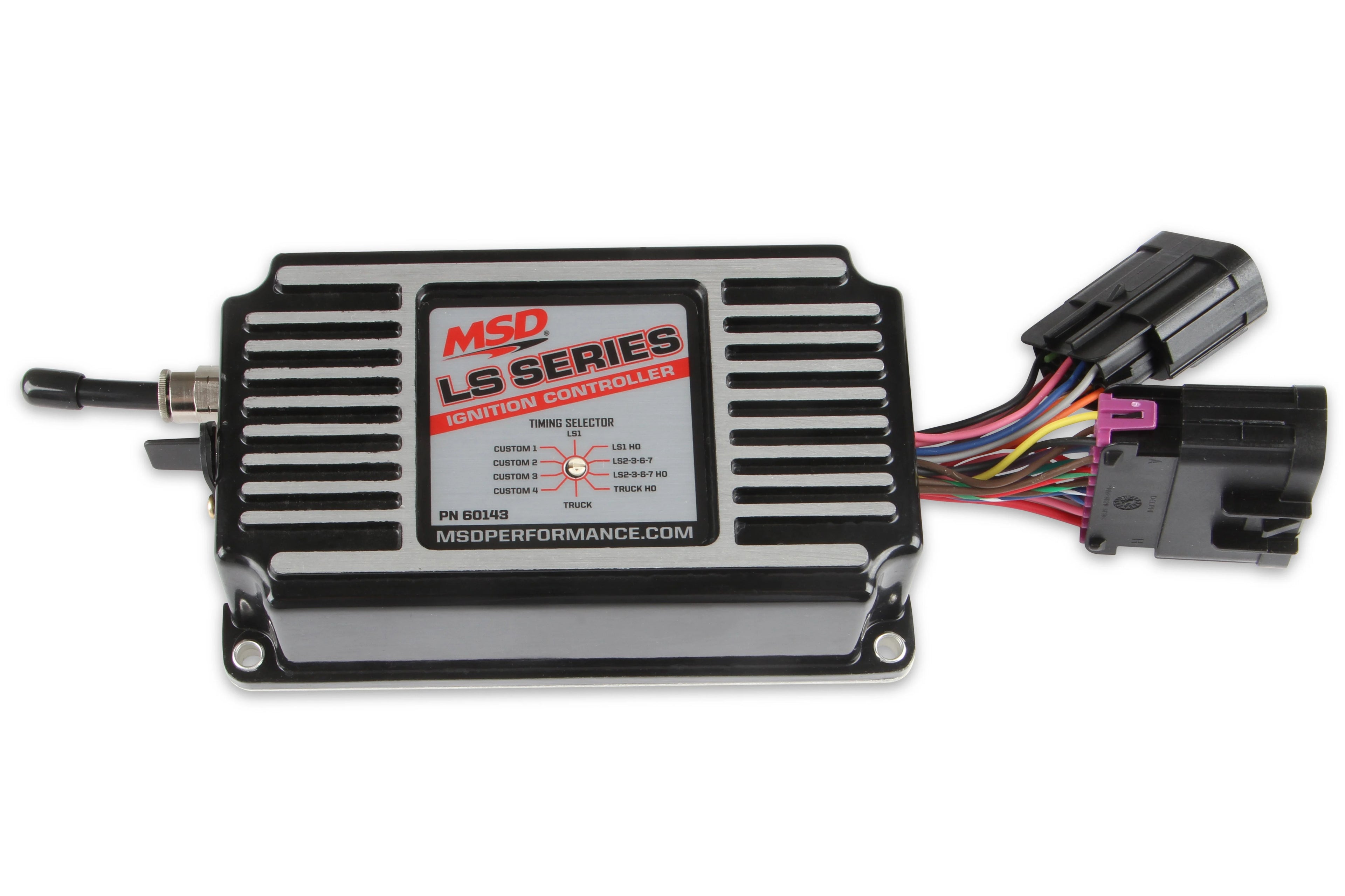 MSD60143 - MSD LS SERIES IGNITION CONTROLLER FITS GM LS ENGINES - Black Edition