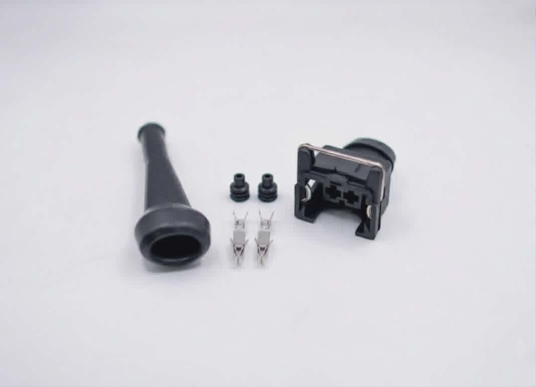 High Quality Bosch EV1 plug 2pin with rubber boot and terminals