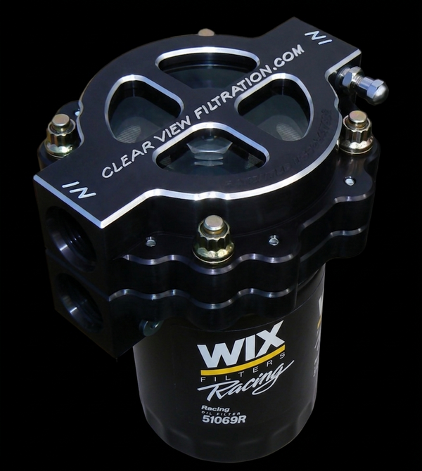 Clearview 4″ Screw-On Oil Filter 115-micron BC400-115-B