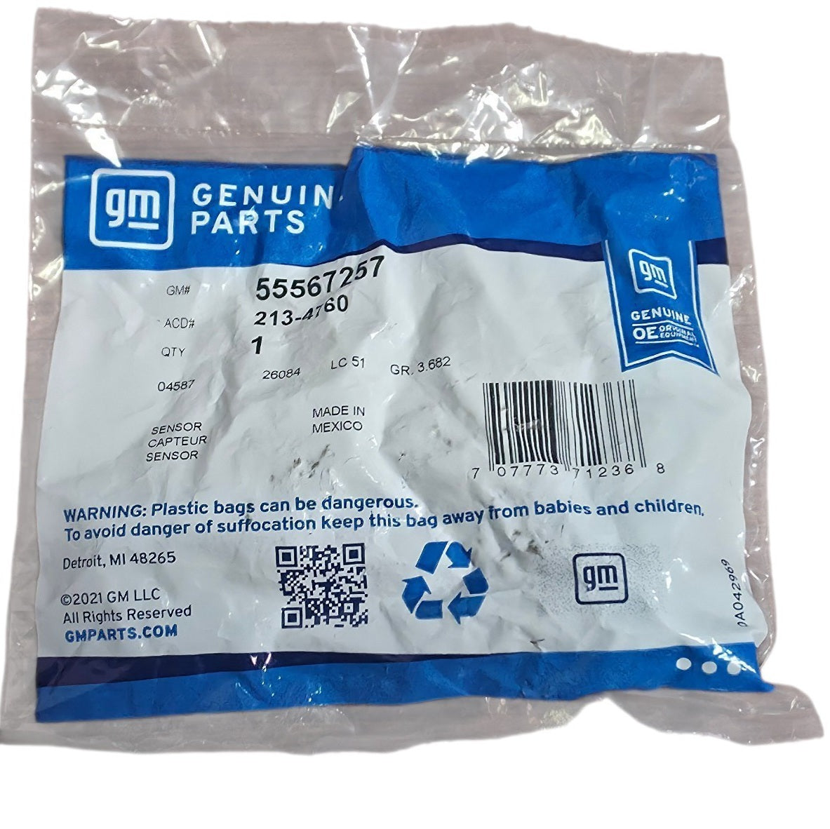 Genuine GM LSA 3 Bar Map Sensor