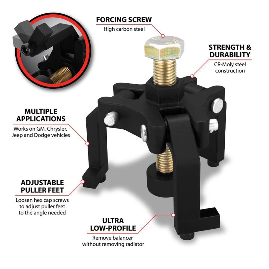 GM Harmonic Balancer Puller LS Engines
